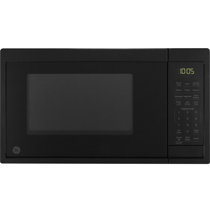 Matte black countertop deals microwave